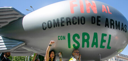 »Stoppt den Waffenhandel mit Israel«: Spanien lässt sich Solidar...