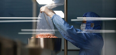 Produktionslinie für Erkältungsmittel in Beijing: BRD-Pharmamark...