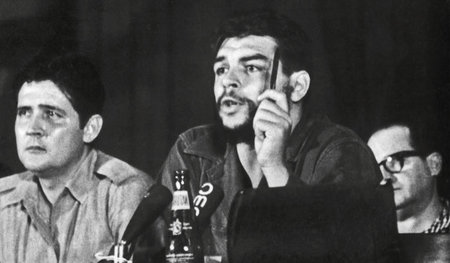 6. März 1963 – Che gibt in der Zentrale der Gewerkschaft CTC ein...