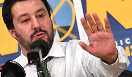 Lega-Nord-Chef Matteo Salvini