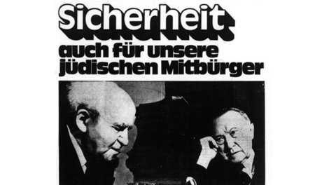 Das »Vermächtnis« Dr. Adenauers in einer Anzeige in der Welt 197...