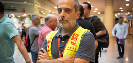 Schon Ende Juli streikten die Iberia-Beschäftigten am Flughafen 