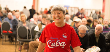 Die Solidarität mit dem sozialistischen Kuba gehört fest zum Pro...