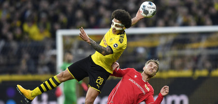 Der letzte von fünf Treffern geht auf sein Konto: Borussia Dortm...