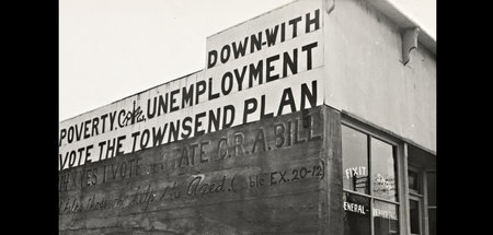»Schluss mit Armut und Erwerbslosigkeit« (­Salem/Oregon, 1939)