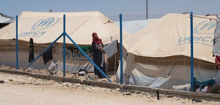 Folge von Krieg und Vertreibung: Im Camp Al-Hol leben mehr als 5...