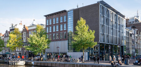 Auch Projektionsfläche: Anne-Frank-Haus in Amsterdam (29.10.2021...