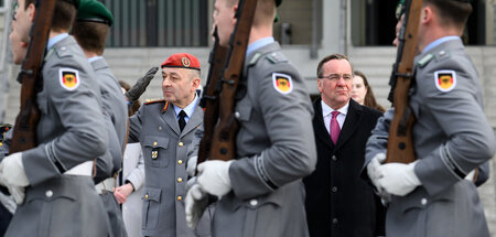 Alte Kameraden: General Breuer (l.) und Minister Pistorius (Berl...