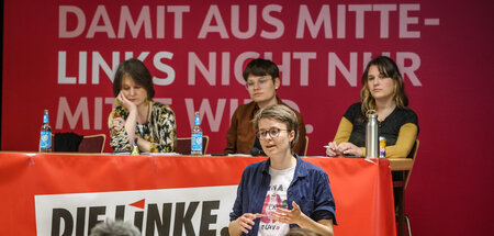 Mitte, Linke, linke Mitte: Anna Fischer, Landessprecherin der Pa...