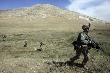 Fremdkörper: NATO-Patrouille in Afghanistan
