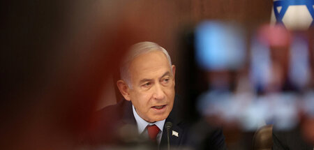 Braucht nicht viel, um dem Iran zu drohen: Israels Premier Netan...