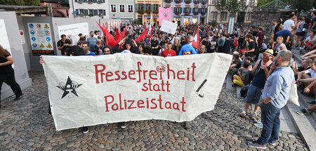 Die Ermittlungen gegen linke Medien nehmen kein Ende (Freiburg, ...