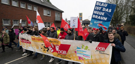 »Kein Platz für Hass und Hetze«: DGB beteiligt sich an Demonstra...