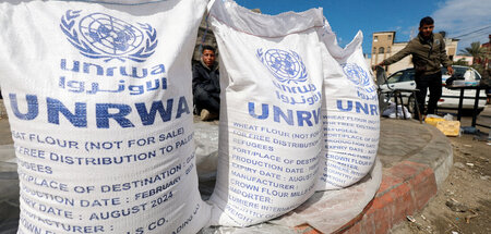 Die Hilfslieferungen der UNRWA sind für die Bevölkerung Gazas un