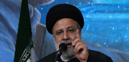 Ebrahim Raisi, Präsident des Iran (Teheran, 3.1.2024)