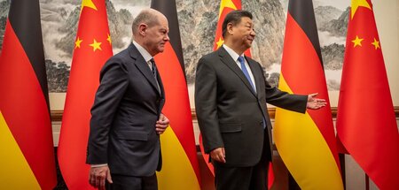 Beijing baut Brücken: Olaf Scholz (SPD) wird am Dienstag von Xi ...