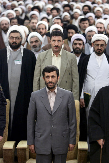 Präsident Mahmud Ahmadinedschad: Niemand verkörpert momentan die...