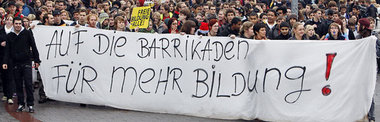 Kritische Masse: Schüler und Studierende demonstrieren in Heidel...