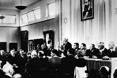 Mit Terrorakten zur Staatsgründung: Premier David Ben Gurion ver... Mit Terrorakten zur Staatsgründung: Premier David Ben Gurion ver...