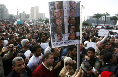 Demonstration am Montag in Kairo: F&uuml;nf US-Pr&auml;sidenten
...