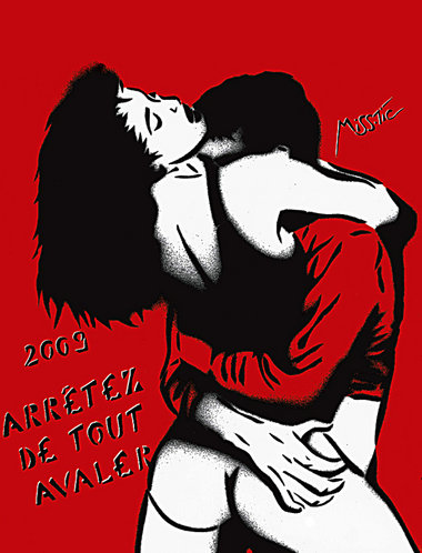 »Arrêter de tout avaler / Hört auf / Aufhören, alles zu schlucke...