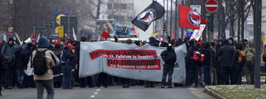 Dresden 2010. Tausende blockierten Neonaziaufmarsch