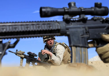 US-Marines in Marjah in der afghanischen Provinz Helmland