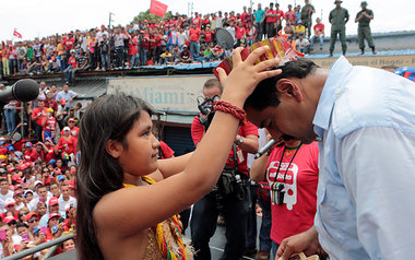 Nicolás Maduro in Puerto Ayacucho