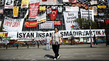Route der Protestkultur: Auf dem Weg von ihrer Wohnung zum Gezi-...