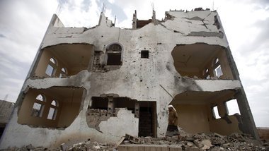 Angeblich ein Al-Qaida-Unterschlupf: Von US-Drohnen zerstörtes H...