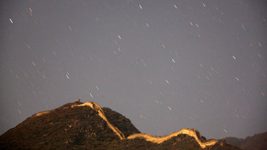 Außer Dienst: Chinas »Große Mauer« nordwestlich von Peking. Das ...