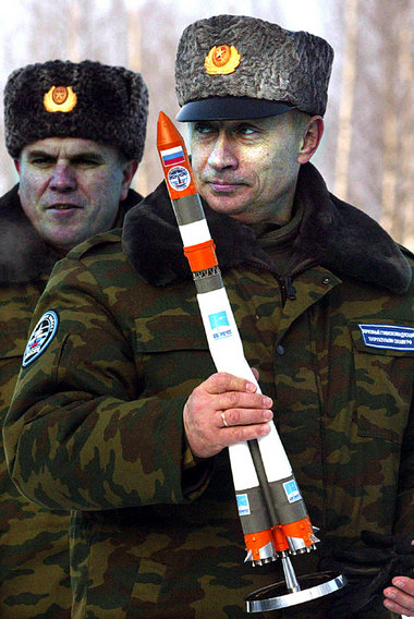 Die Raketen der Anderen: Rußlands Präsident Putin fühlt sich von...