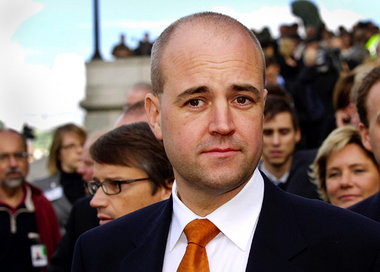 Mit dem Lauschangriff vorerst gescheitert: Premier Reinfeldt Mit dem Lauschangriff vorerst gescheitert: Premier Reinfeldt
