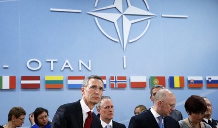 Den Blick stets fest Richtung Osten: NATO-Generalsekretär Jens S...