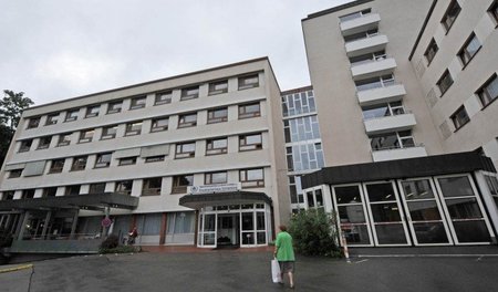 Schon geschlossen: Das Kreiskrankenhaus in Schramberg wurde trot...
