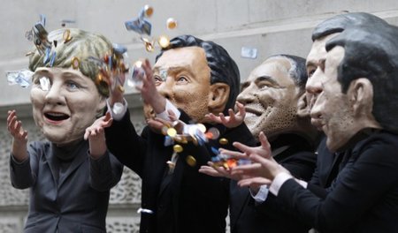 Die führenden Köpfe der reichsten Staaten dieser Welt erweisen s...