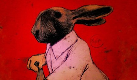 Ein Hase, von Beruf Sanitäter, ist das Alter ego von Stefano Ric...