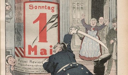 Die preußische Staatsmacht mit »Rotkoller« vor dem Kampftag der ...
