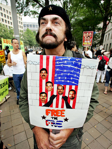In Philadelphia: US-Aktivist demonstriert gegen die Inhaftierung...