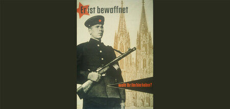 Als hätten die Westalliierten den Faschismus mit Blumenkränzen n...