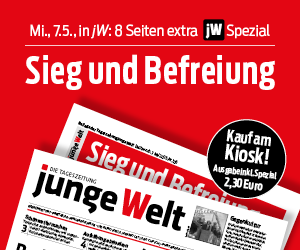 Beilage »Sieg & Befreiung« am 7. Mai in junge Welt