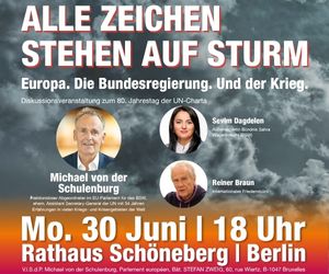 Alle Zeichen stehen auf Sturm - Diskussionsveranstaltung