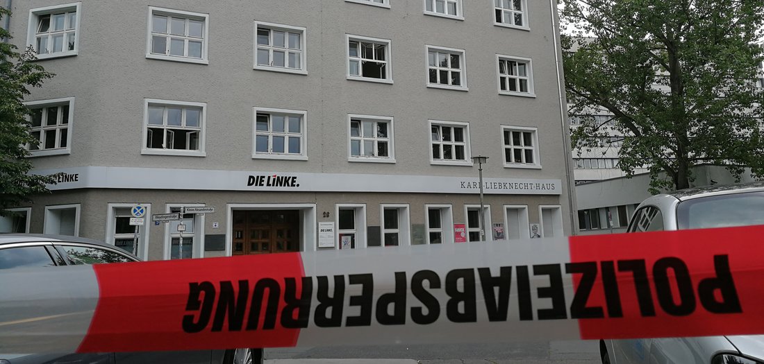 KarlLiebknechtHaus nach Drohung evakuiert, Tageszeitung junge Welt