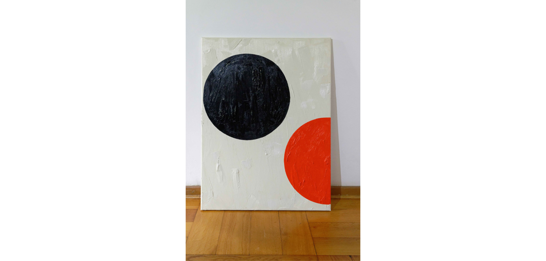 Pia Höhfeld, Berlin, Bild 2 »Ungleichgewicht 2«, 80 x 60 cm, Ö