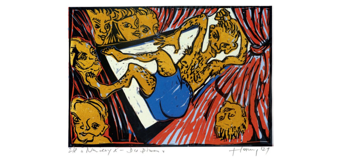 Hartmut Hornung, Ahlbeck, Bild 10 »Nawalnys blaues Höschen« 40 