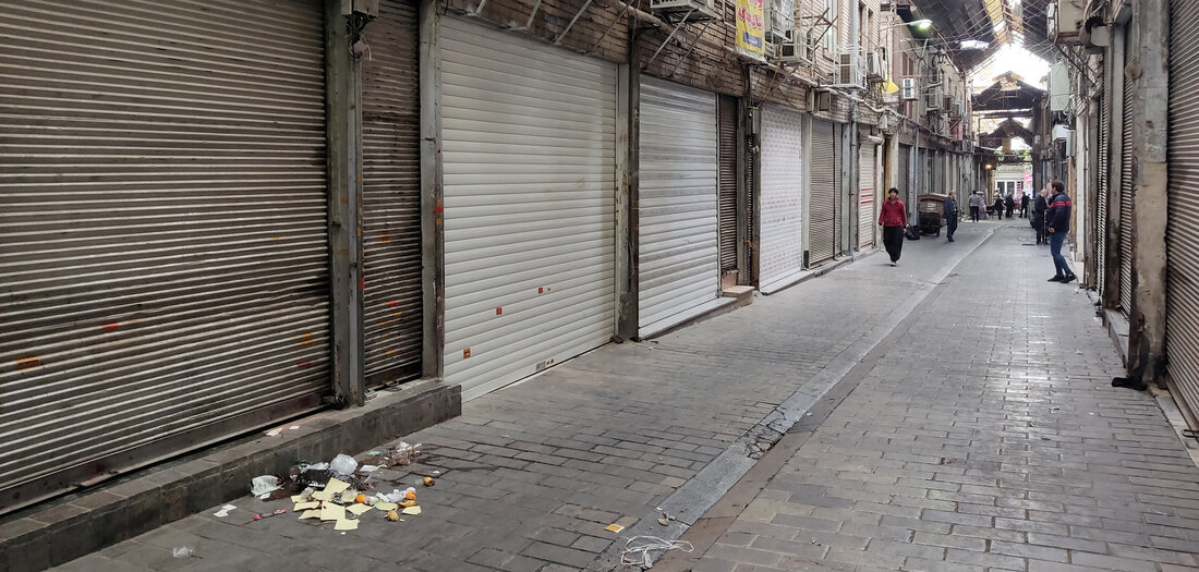 Protest im Iran Viele folgen Aufruf zu Generalstreik, Tageszeitung