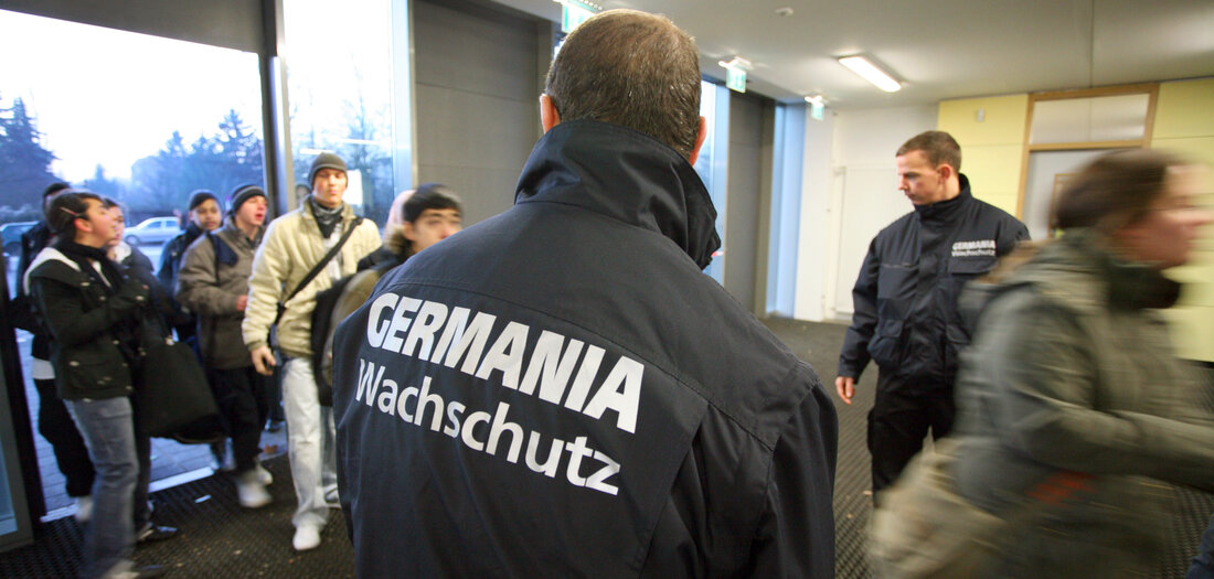 Services de sécurité de Neukölln, quotidien Junge Welt, 5 décembre 2023