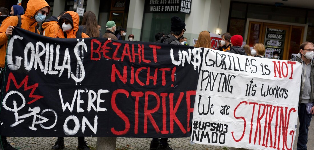 Arbeiterrechte: Der Getir-Rückzug und die Debatte zum Streikrecht in der BRD [Online-Abo]