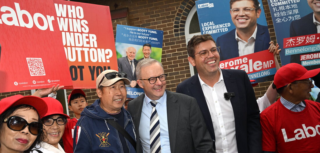 Australien: Labor knapp vorn