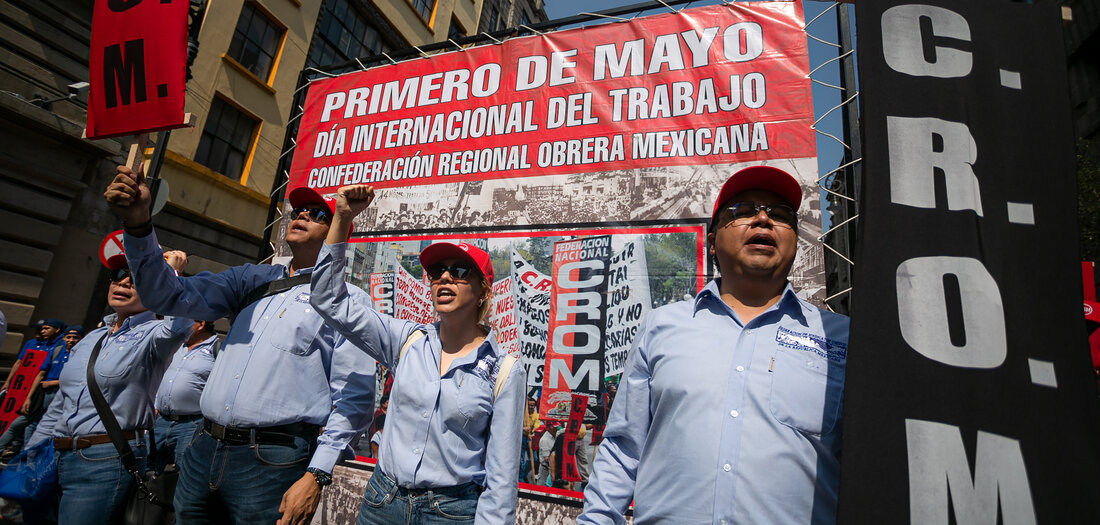 Arbeiterkampftag in Mexiko: Nicht mehr buckeln bis zum Umfallen